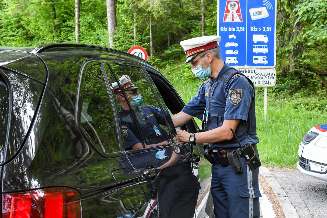 AUT, Coronavirus, Grenzkontrollen in Vorarlberg