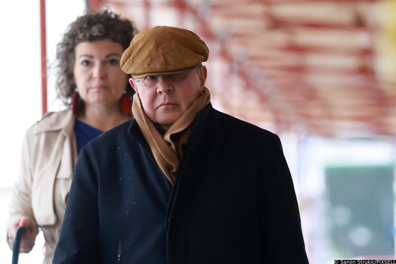 Zagreb: Ismet Kamal dolazi na ročište Optužnog vijeća u slučaju "veliki Agrokor"