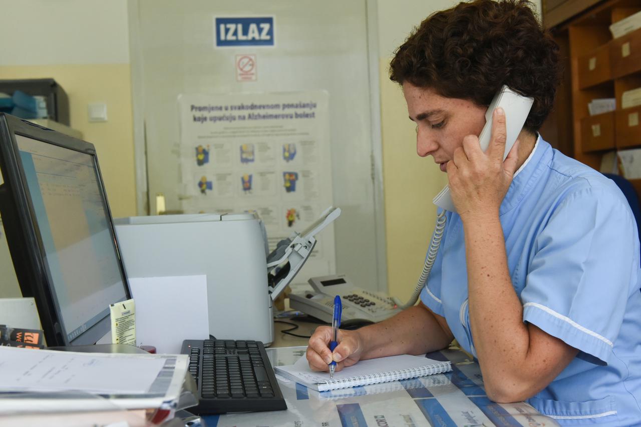 01.09.2016., Samobor - Reportaza iz Doma zdravlja u Samoboru o prvom danu novog nacina rada obiteljskih lijecnika. Photo: Davor Visnjic/PIXSELL