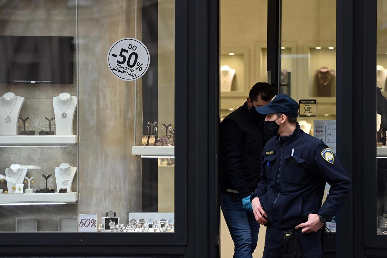 Zagreb: Tijekom prosvjeda poduzetnika opljačkana zlatarna u Ilici