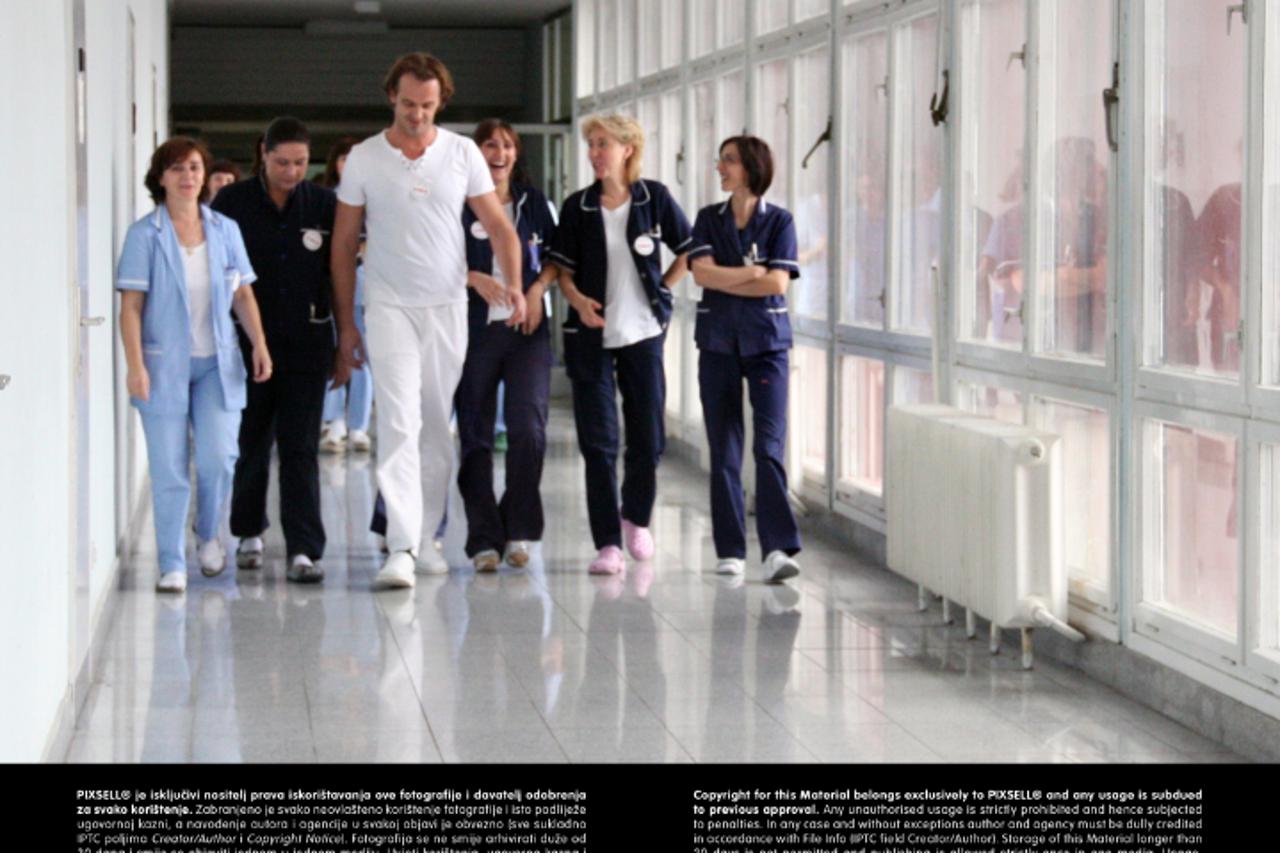 '29.11.2012., Split - Strajk medicinskih sestara i tehnicara u KBC Firule.  Photo: Ivana Ivanovic/PIXSELL'