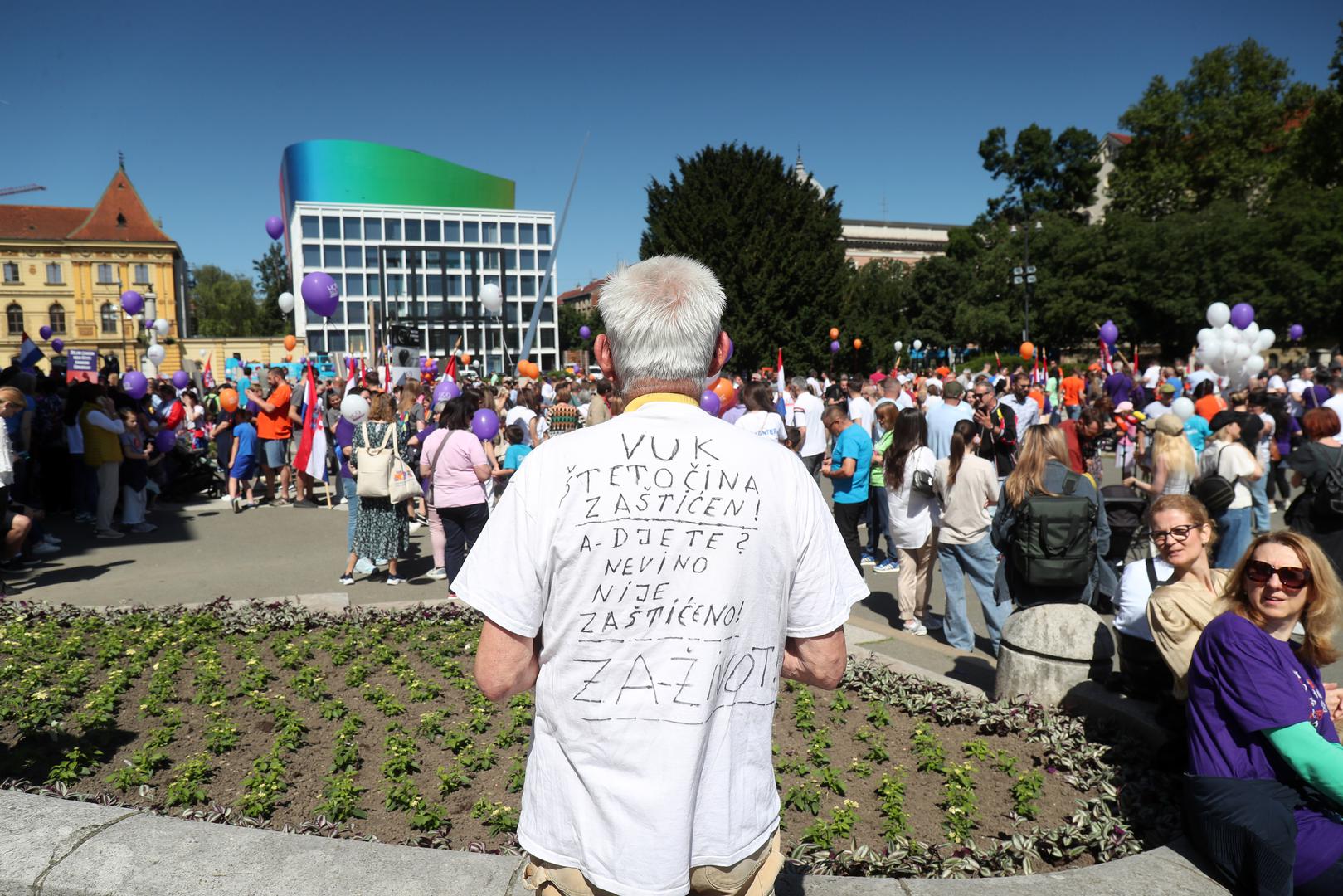 18.05.2024., Zagreb - Okupljanje uoci 9. Hoda za zivot. Photo: Matija Habljak/PIXSELL