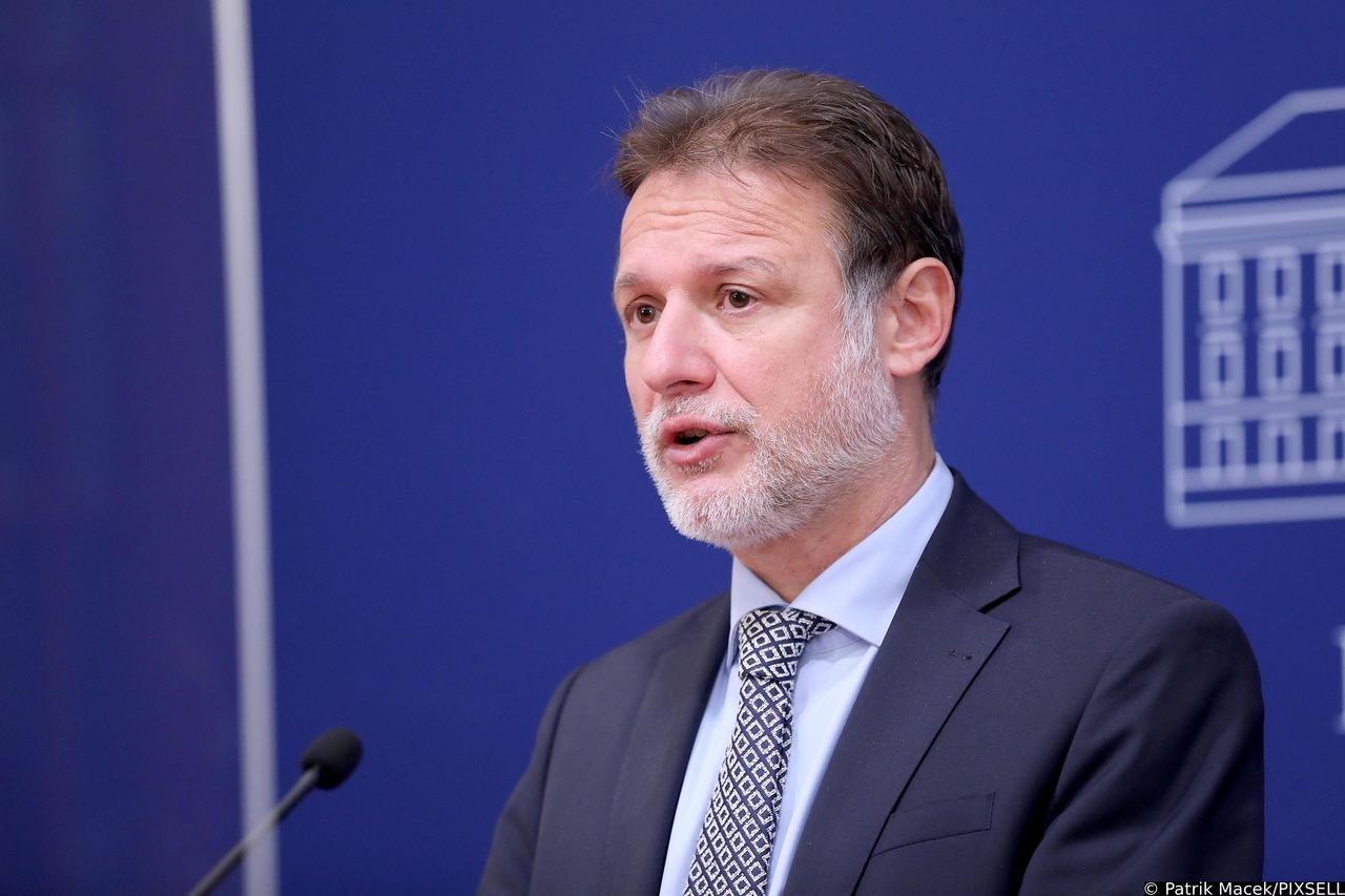 Gordan Jandroković održao konferenciju za medije nakon održane sjednice Predsjedništva Sabora 