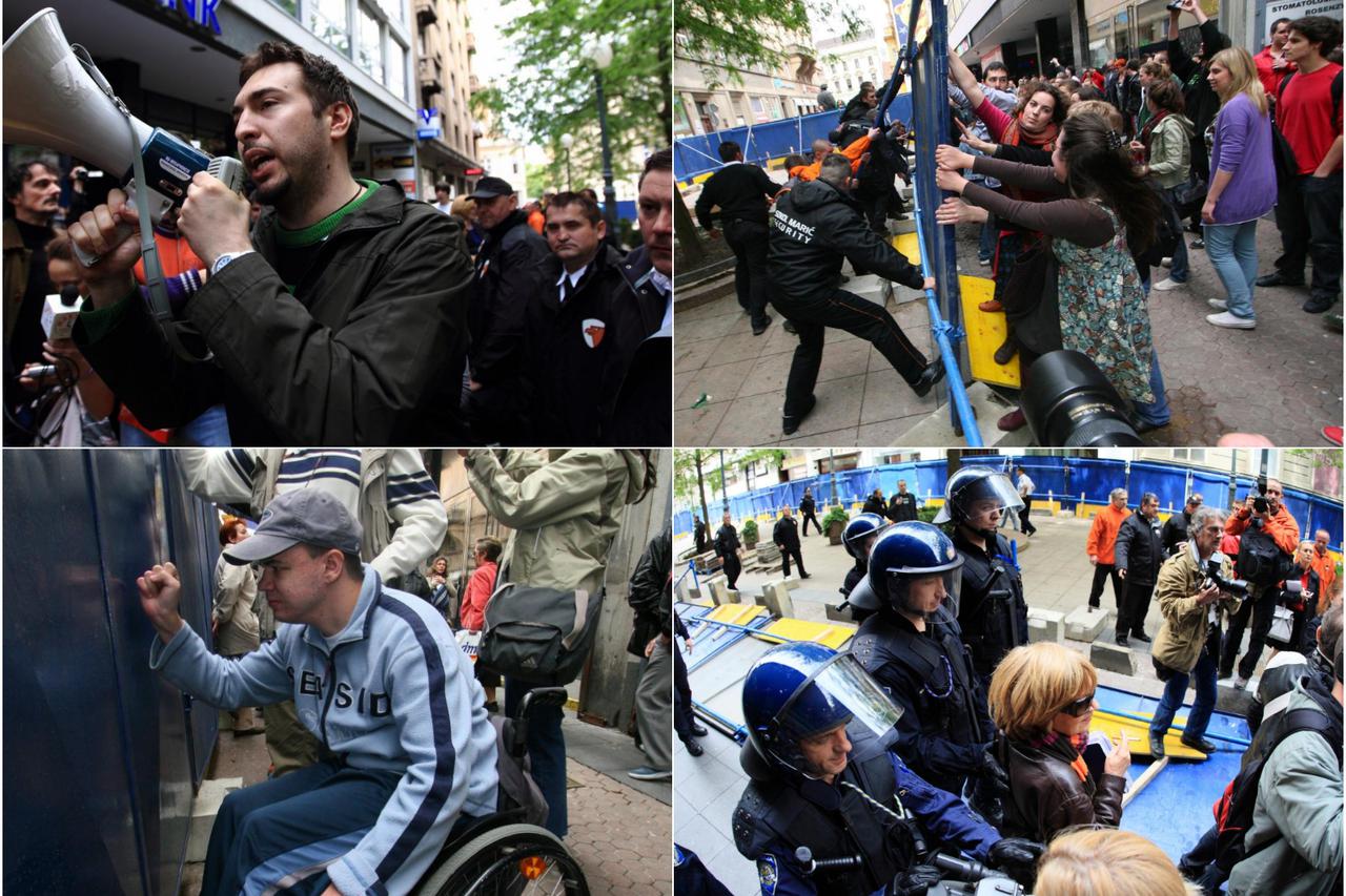 Tomašević predvodio prosvjede u Zagrebu