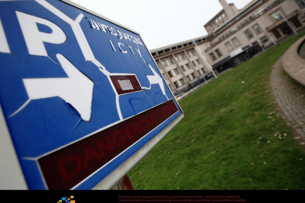 '14.04.2011., Den Haag, Nizozemska. Zgrada Medjunarodnog krivicnog suda za bivsu Jugoslaviju dan uoci izricanja presude hrvatskim generalima Anti Gotovini, Ivanu Cermaku i Mladenu Markacu.  Photo: Dav