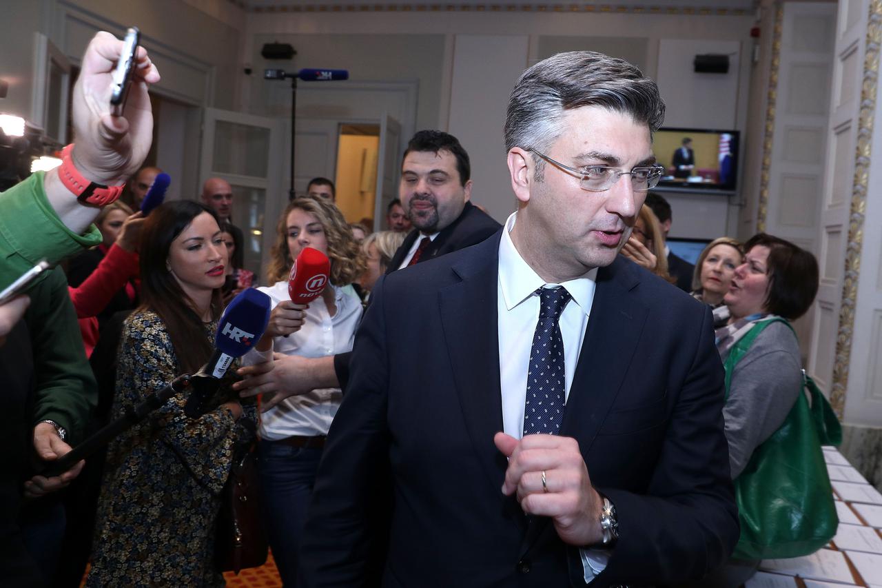 Andrej Plenković u Saboru