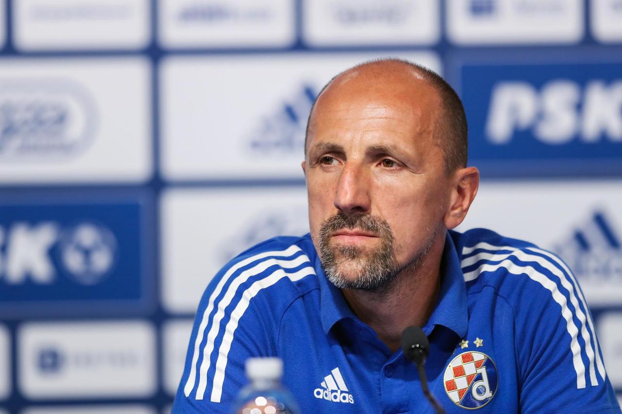 Zagreb: Konferencija za medije nakon utakmice GNK Dinamo - Valur