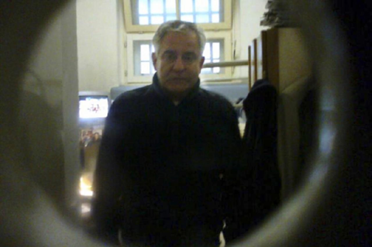 \'sijecanj 2011., Salzburg, Austrija - Bivsi hrvatski premijer Ivo Sanader u ekstradicijskom je pritvoru od 10. prosinca 2010. Nekad prepoznatljivo uzviseno drzanje sada je prilagodio ambijentu celije