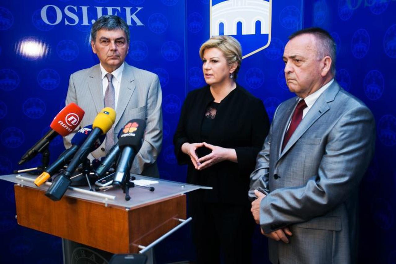 Kolinda Grabar-Kitarović u Osijeku 