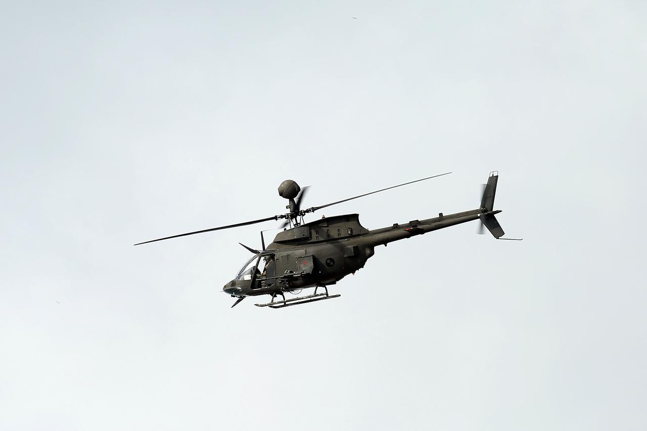 Kod Zlarina se srušio vojni helikopter Kiowa Warrior