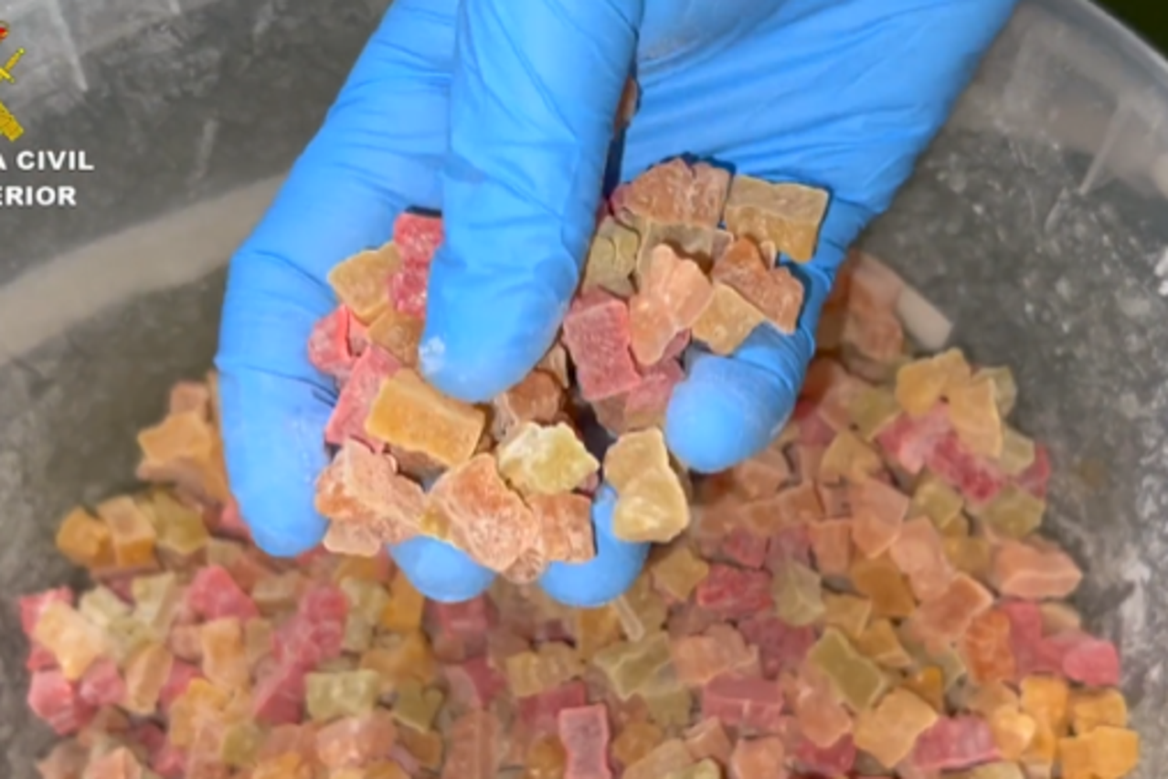 Gumeni bomboni s marihuanom