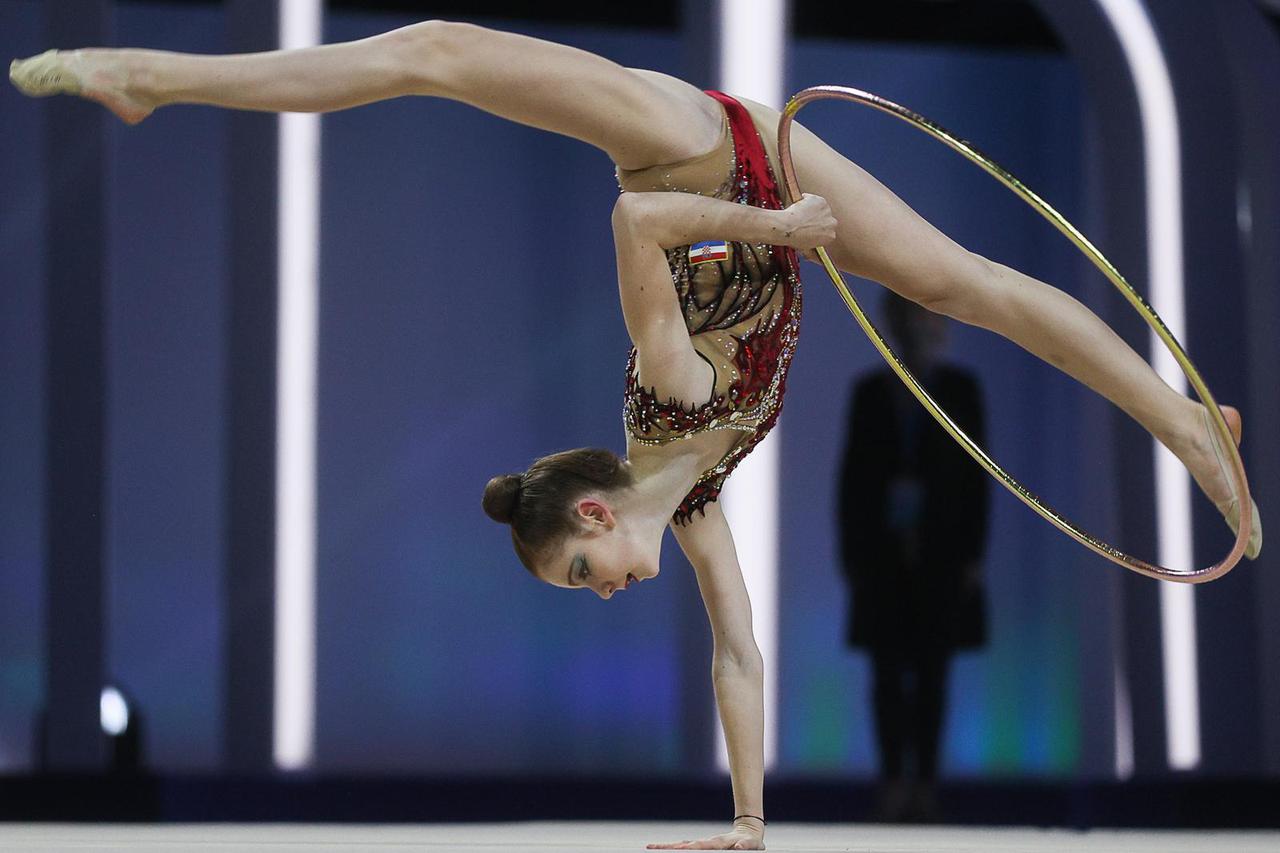 Moskva: Hrvatska gimnasti?arka Pia Kova?i? nastupila na me?unarodnom turniru Divine Grace u eksperimentalnoj ritmi?koj gimnastici  