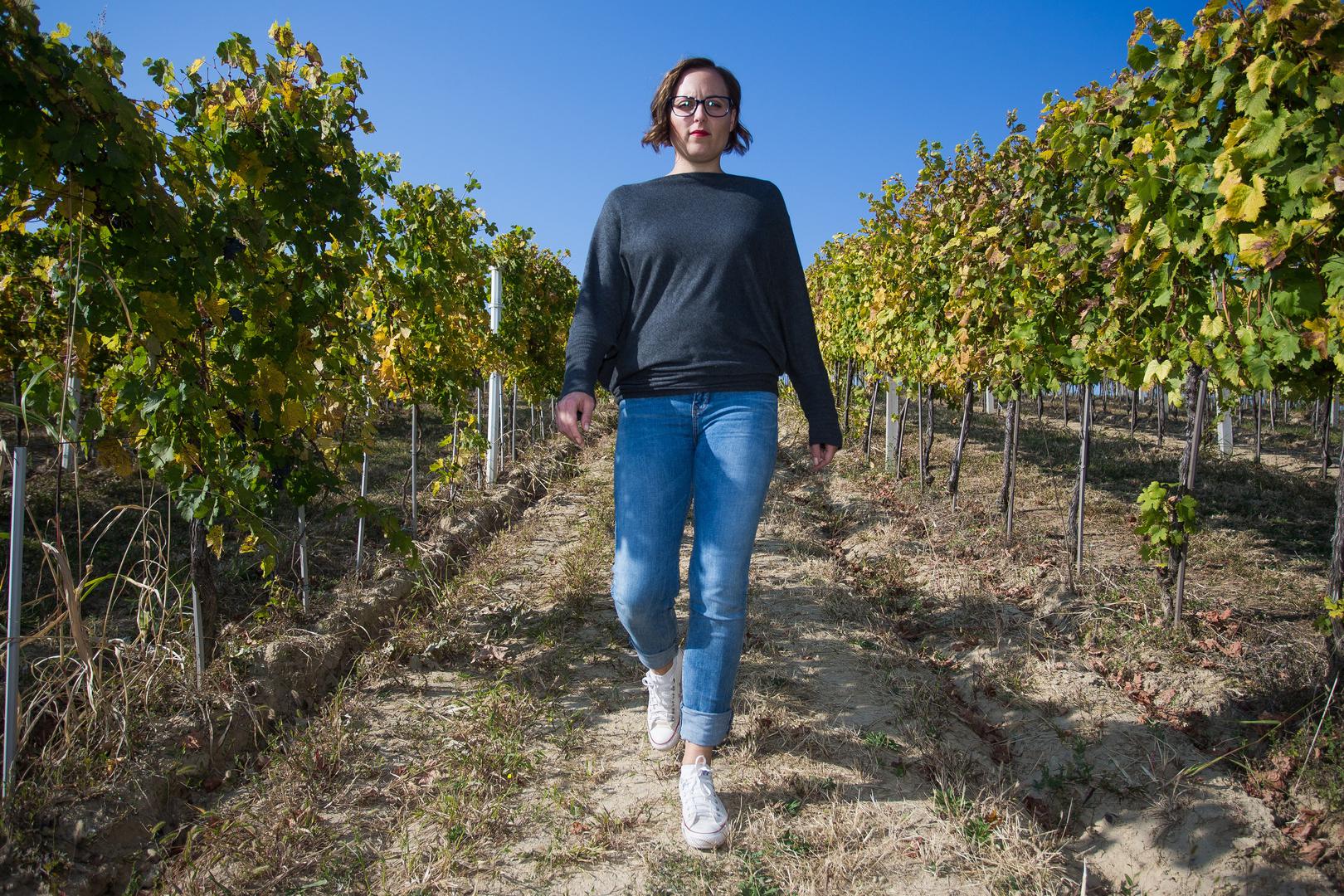 Kristina vodi cijeli proces: od vinograda preko vinarije do prodaje