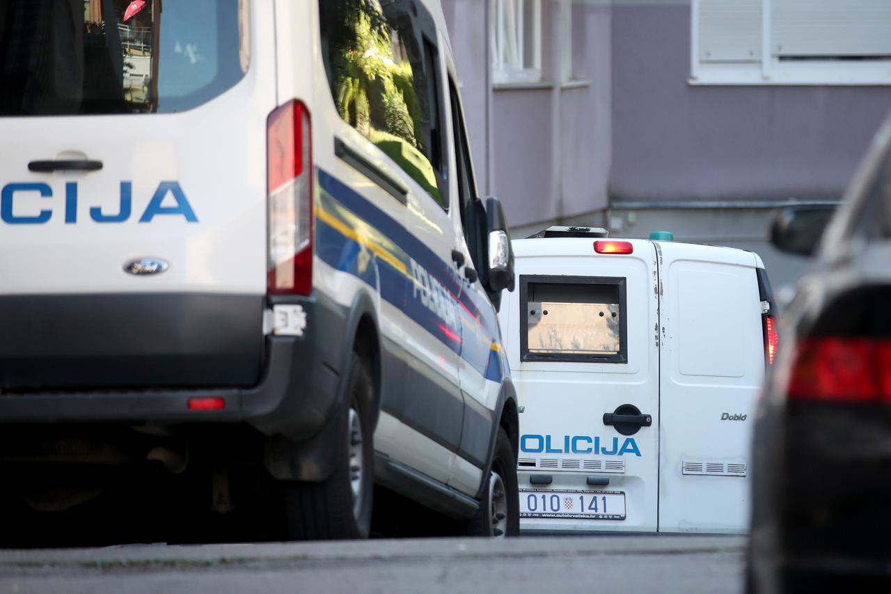 Zagreb: Kriminalistička policija u istrazi stambene zgrade na Srednjacima