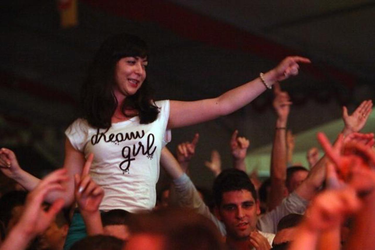 '18.09.2012.,  Zapresic - U sklopu Rujanfesta pokraj trgovackog centra Westgate u Zapresicu odrzan je koncert grupe Zabranjeno pusenje.  Photo: Tomislav Miletic/PIXSELL'