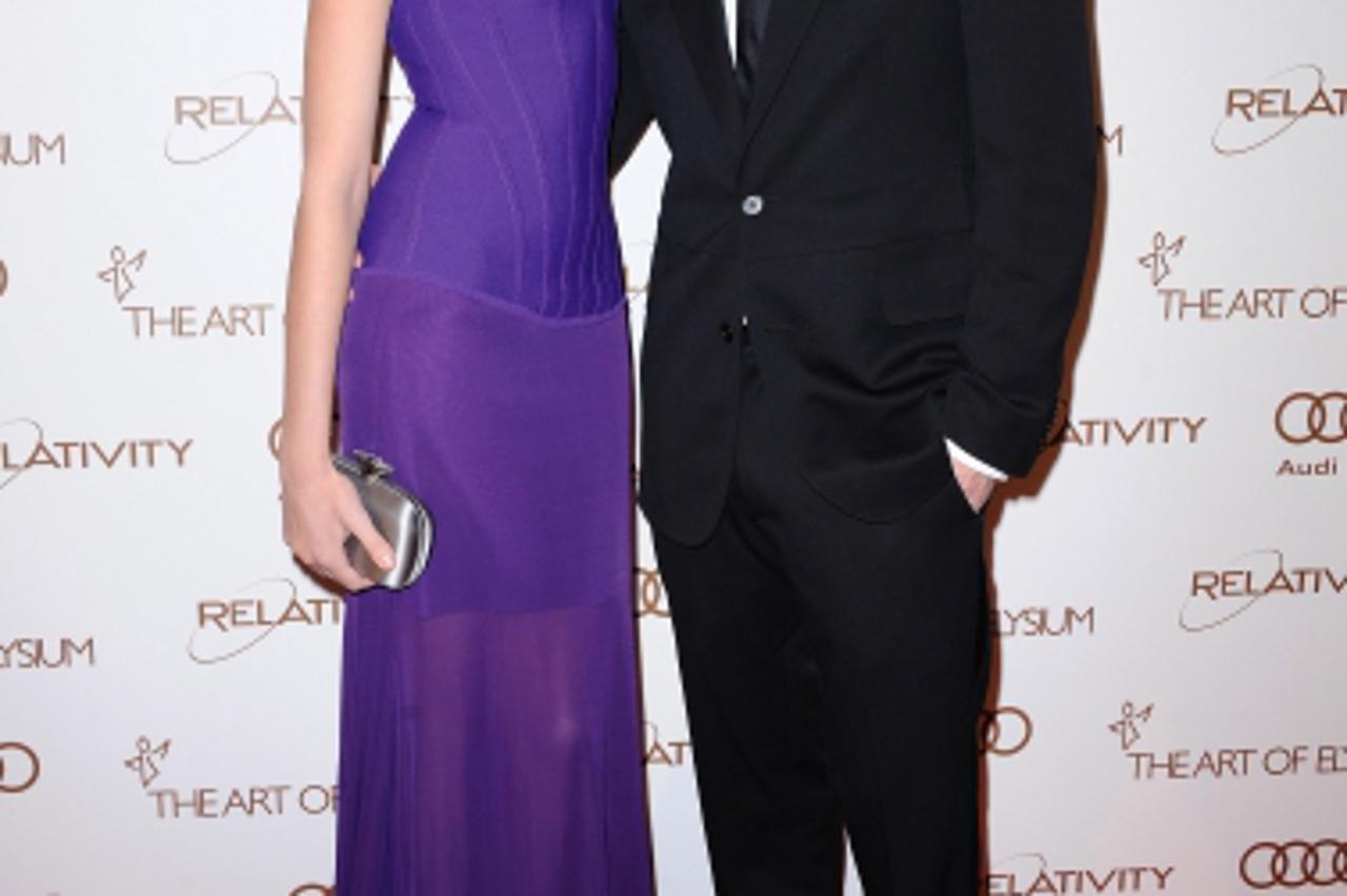 'Dave Annable and Odette Annable attend the 2012 Art of Elysium Heaven Gala held at the Los Angeles Union Station on January 14, 2012. Photo: Press Association/Pixsell'