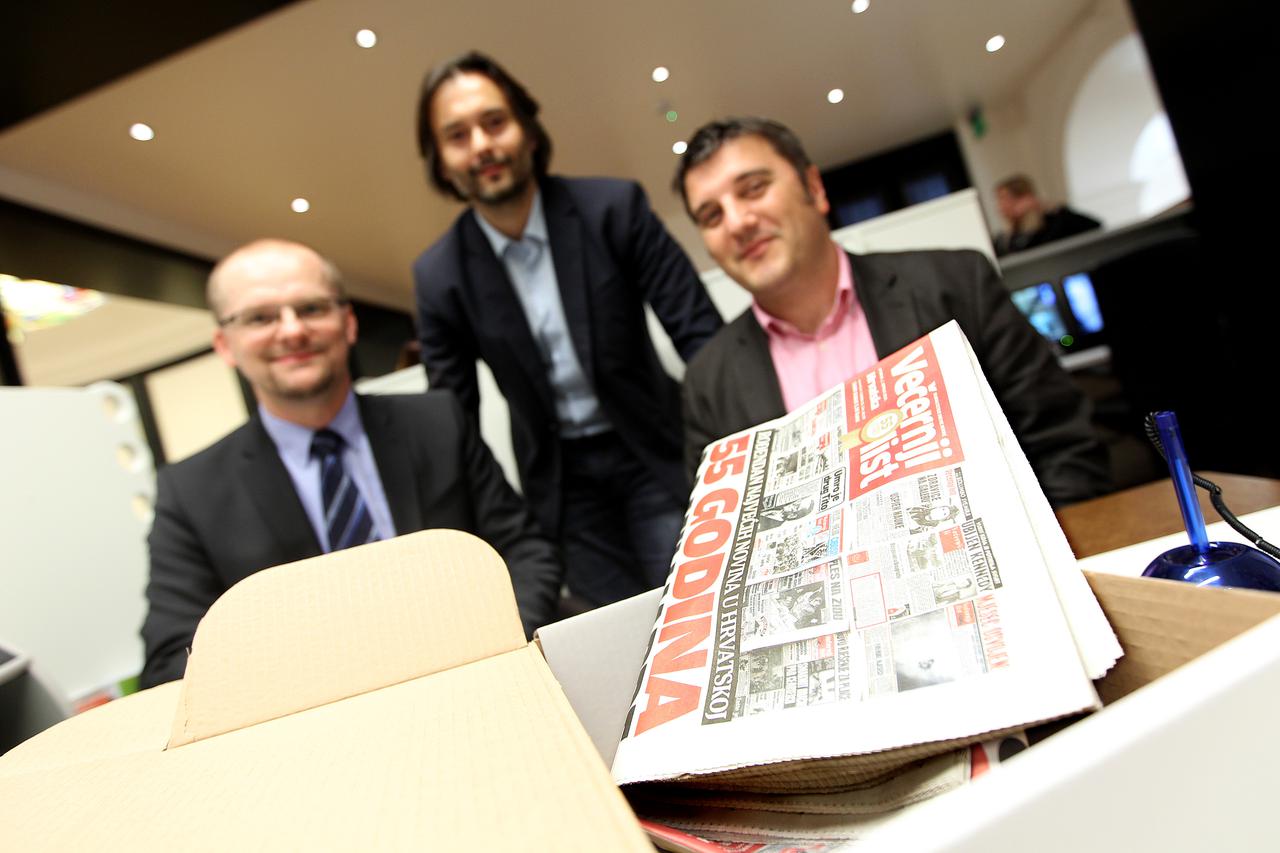 Jubilarni Večernjak u Vremenskom trezoru Zagrebačke banke