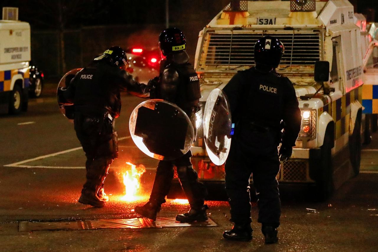 Protests in Belfast