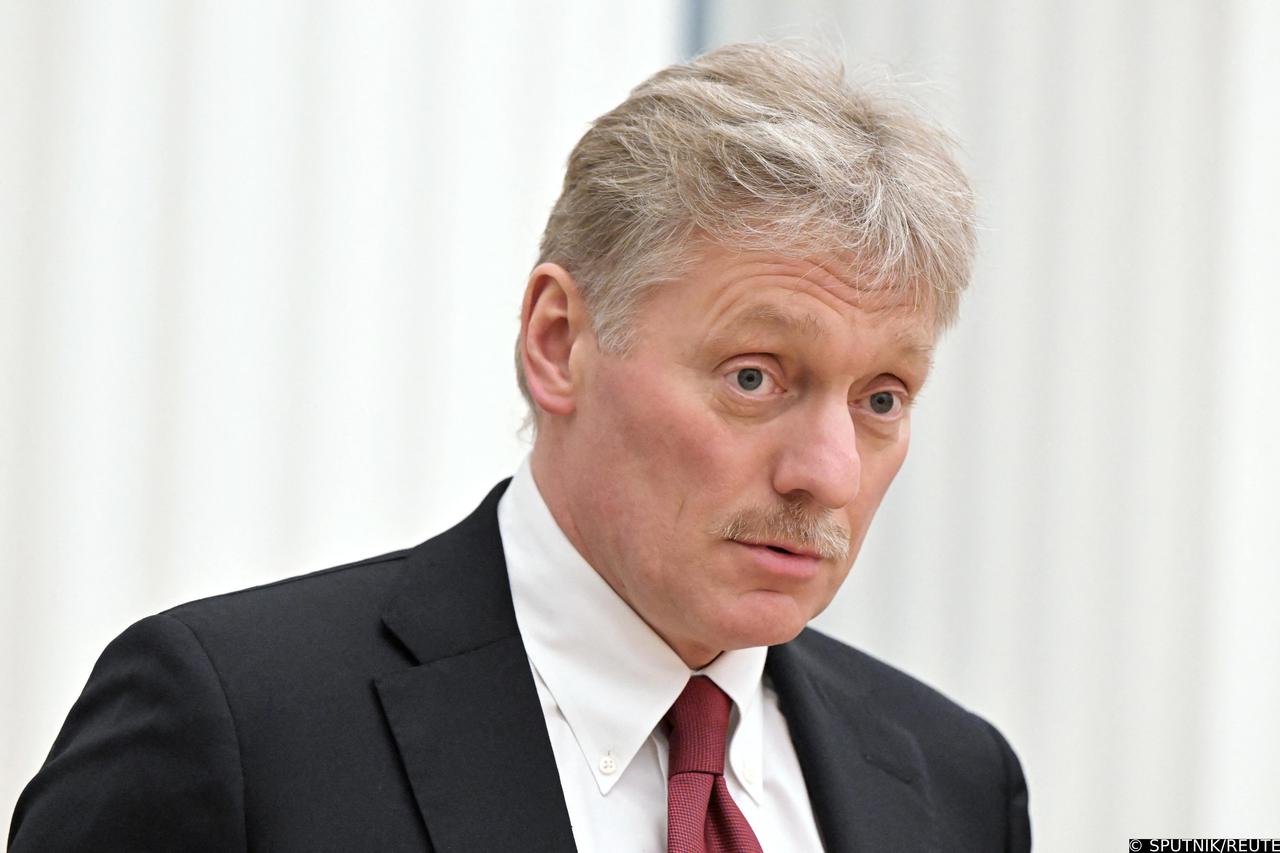 Kremlin spokesman Dmitry Peskov attends a news conference in Moscow