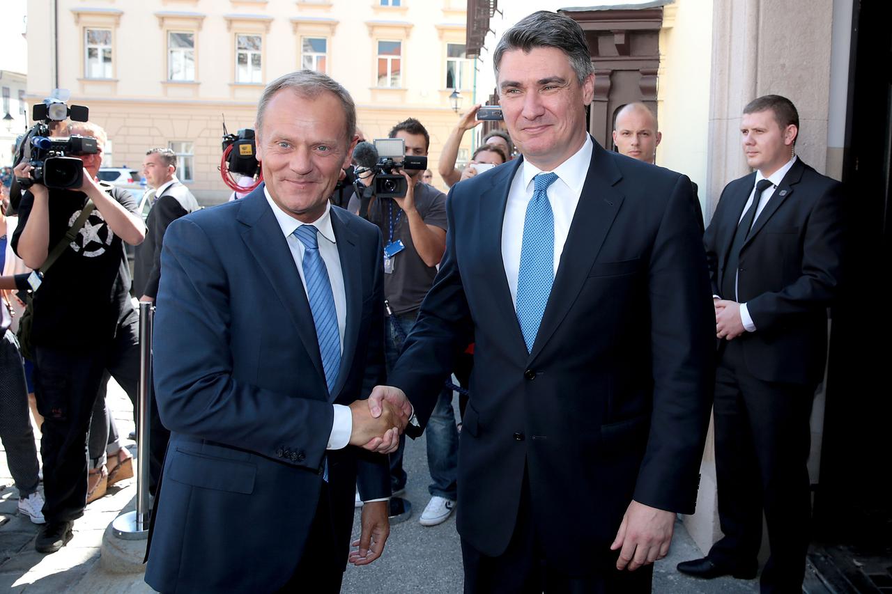 Zoran Milanović i Donald Tusk