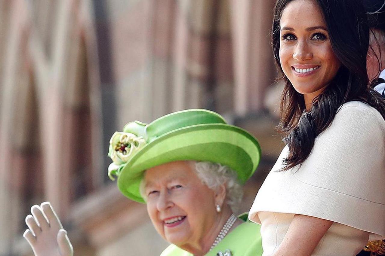 Kraljica Elizabetha i Meghan Markle
