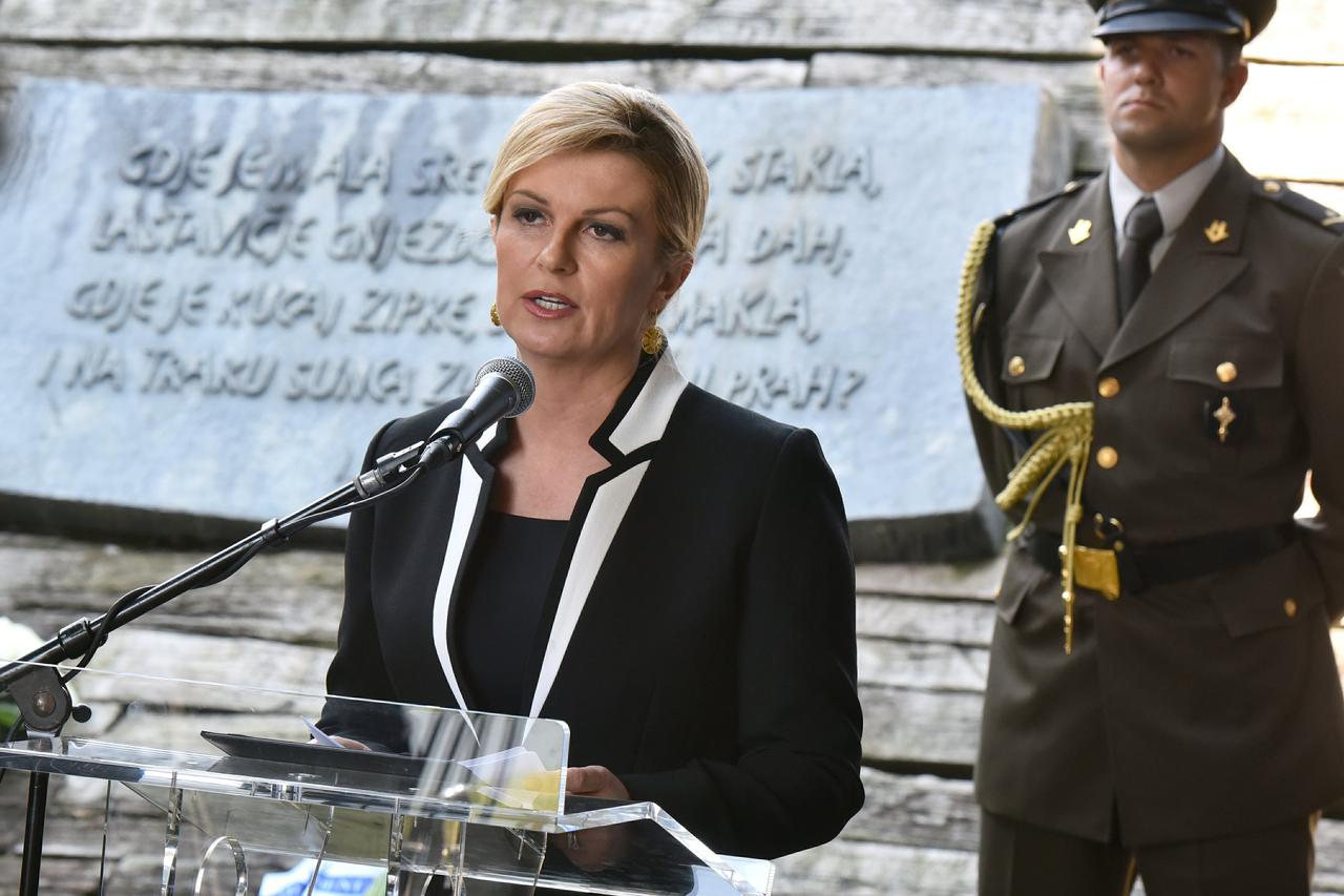 Kolinda Grabar Kitarović i Reuven Rivlin