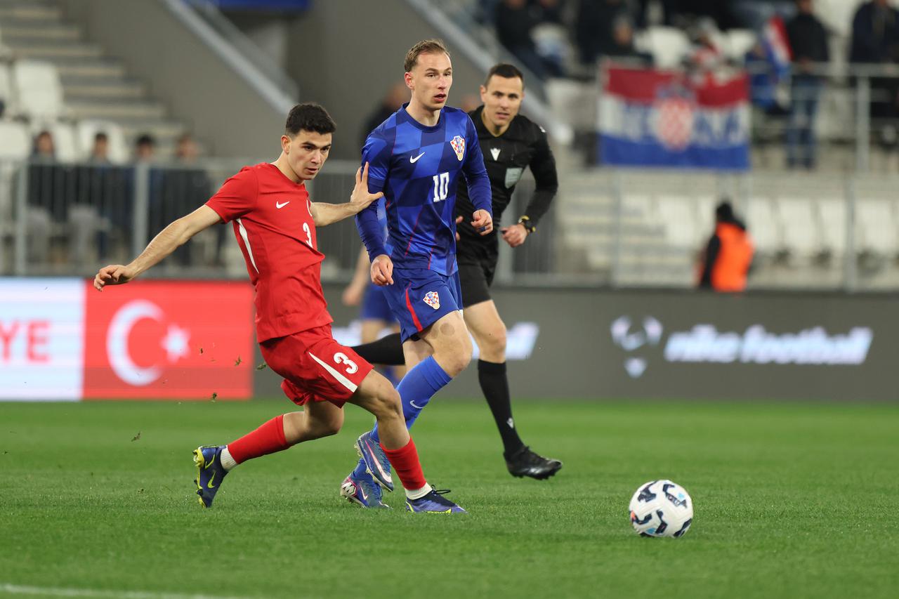 Osijek: Hrvatska protiv Turske za plasman na U-21 Europsko prvenstvo