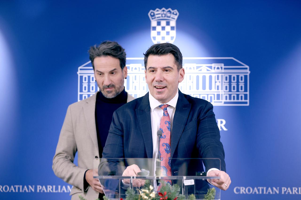 Zagreb: Nikola Grmoja i Marin Miletić o aktualnim temama