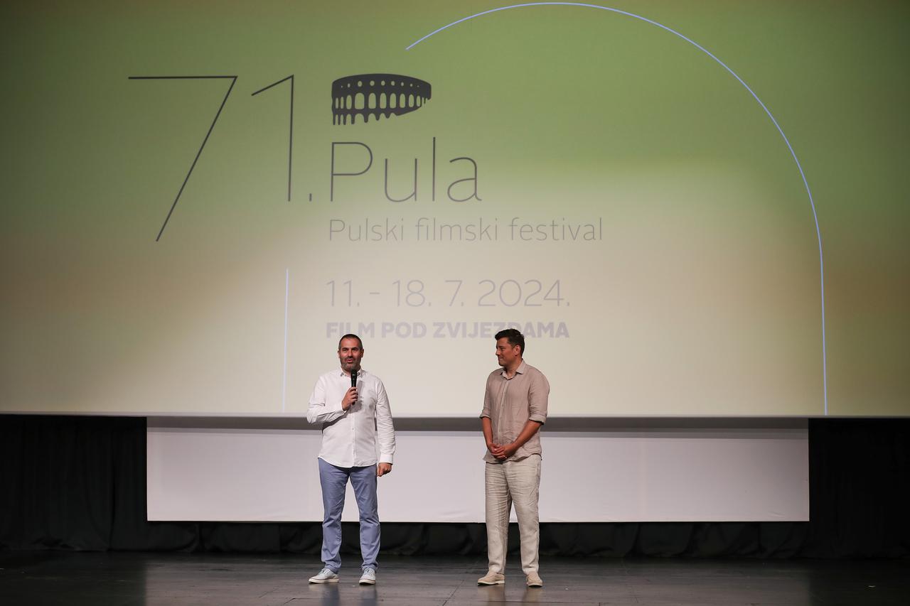 Svečano otvorenje 71. Pulskog filmskog festivala i svjetska premijera filma Rajka Grlića "Svemu dođe kraj"