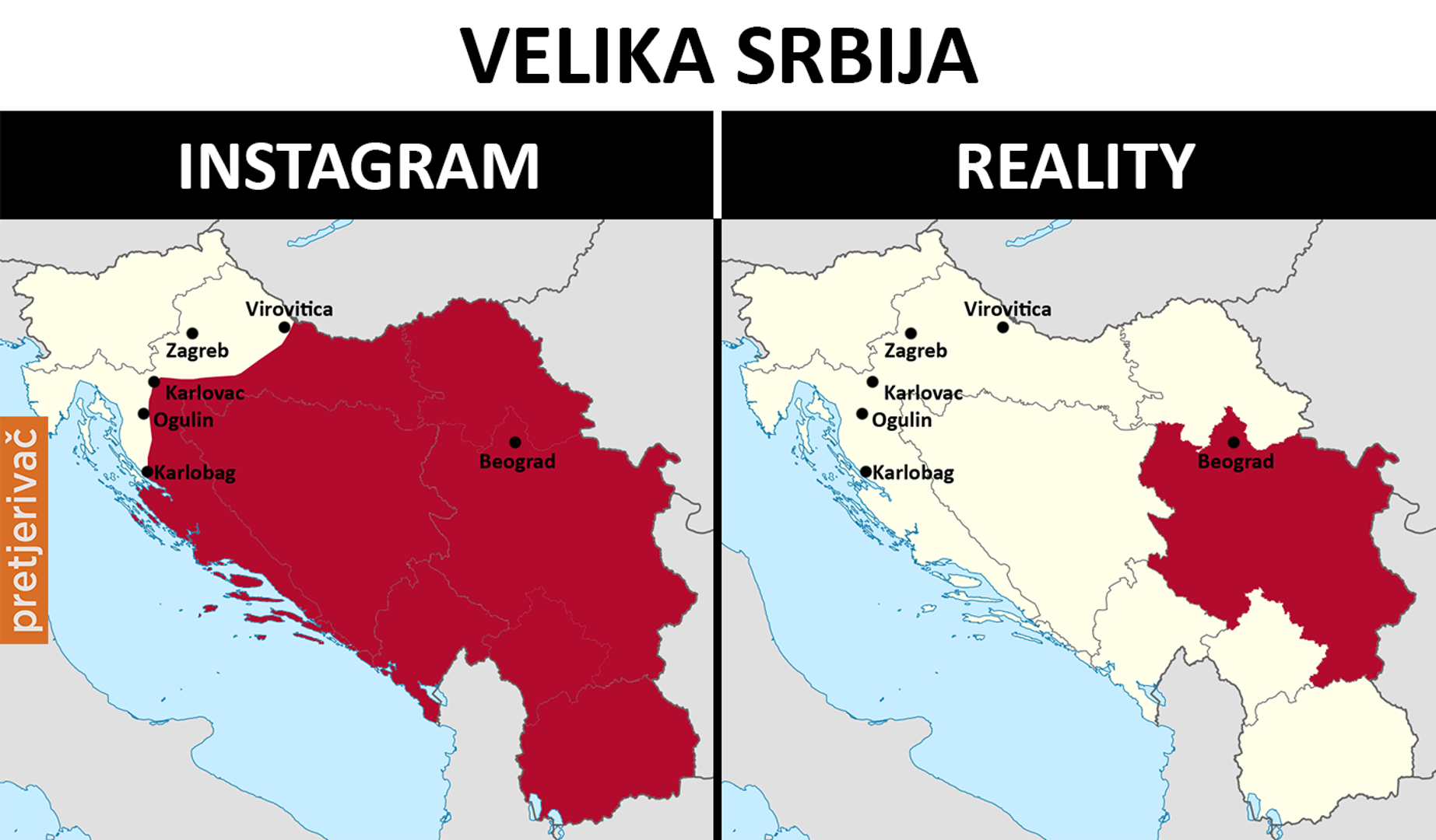 Popularna Facebook-stranica Pretjerivač posljednjih je dana ugašena