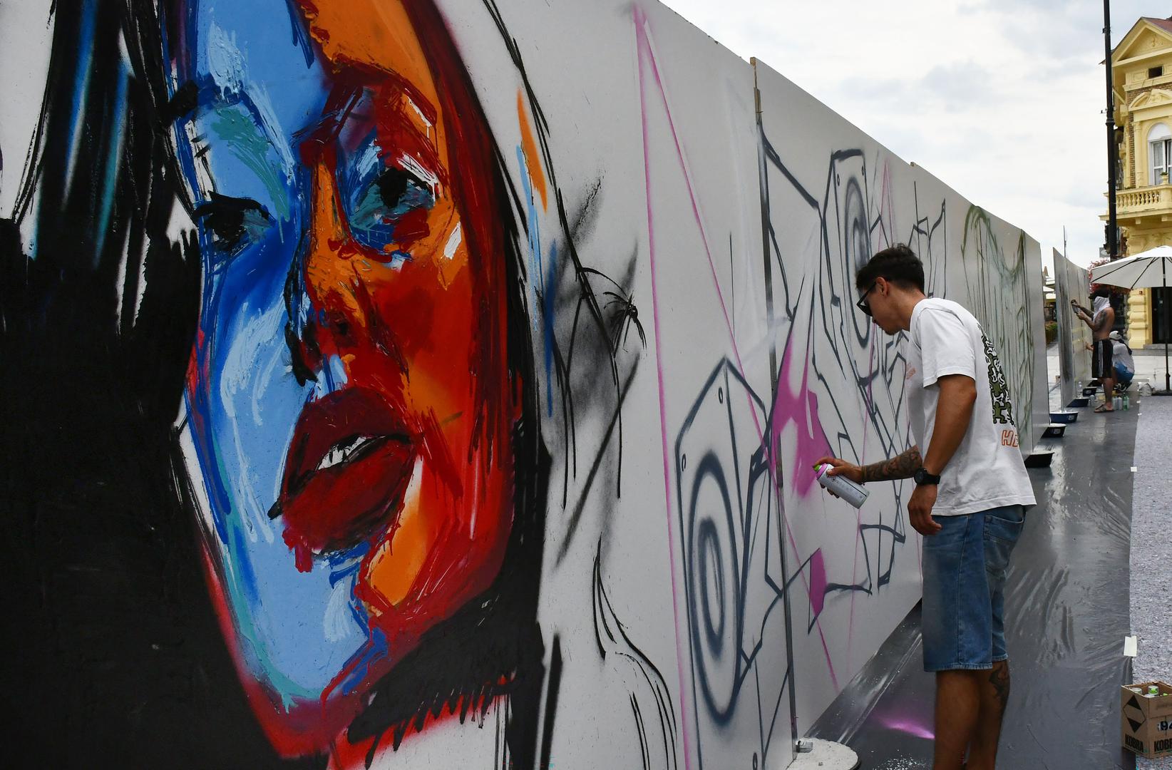 Na Trgu Ivane Brlić-Mažuranić, slavonskobrodskom korzu, održan je 19. SB Graffiti Fest