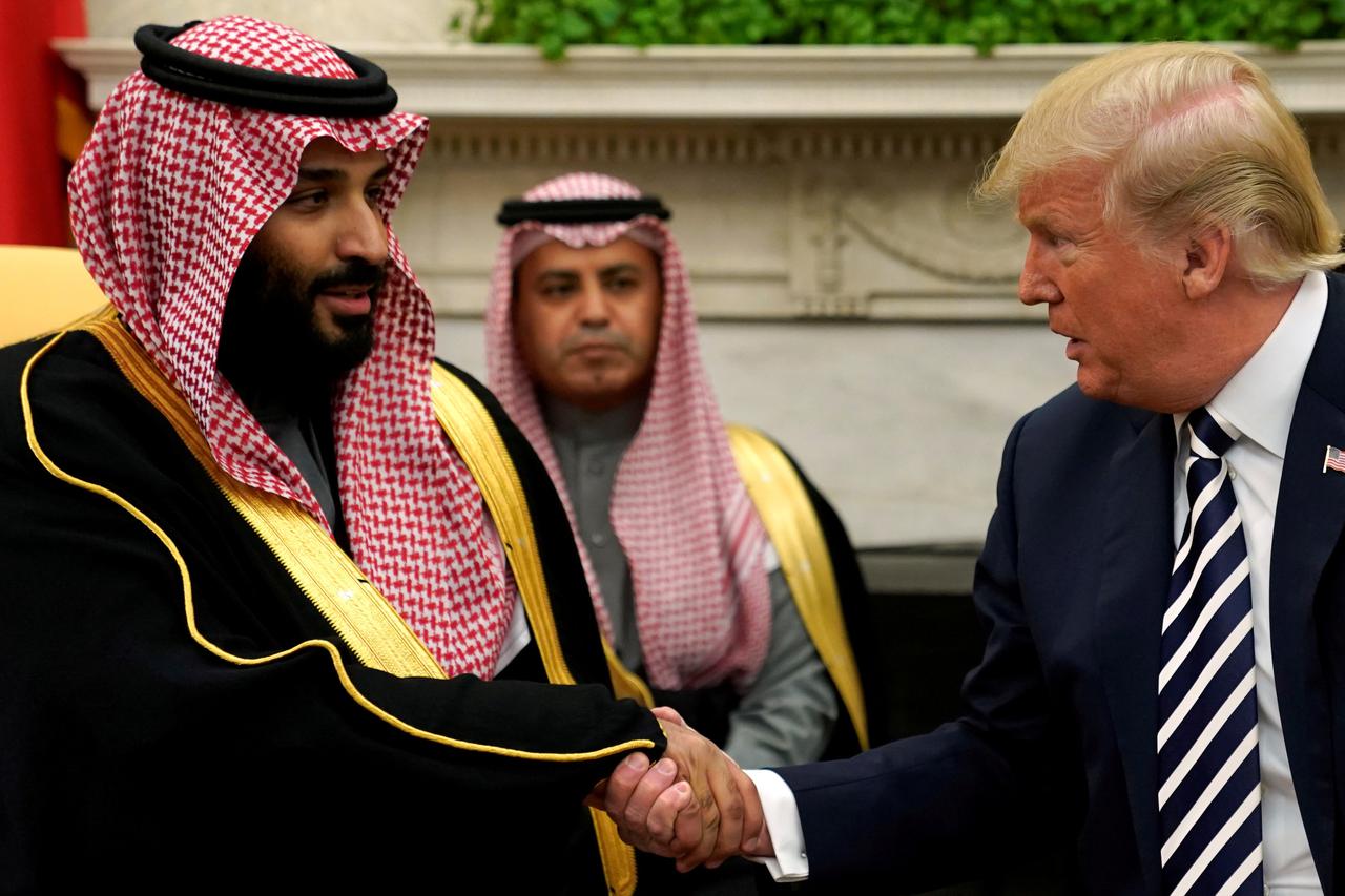 Trump i Bin Salman
