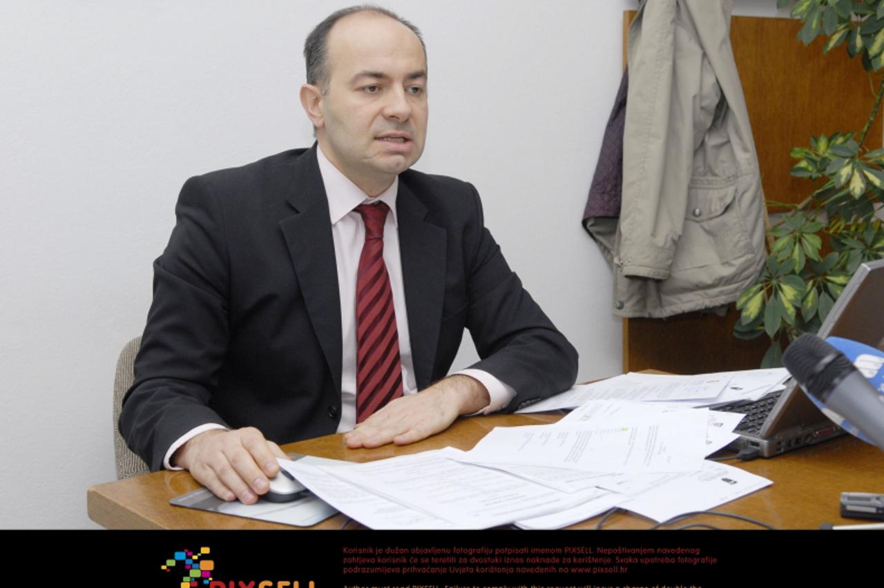 '12.01.2009.,Karlovac - Tomislav Maras , predsjednik Opcinskog suda Photo Kristina Stedul Fabac/Vecernji list'