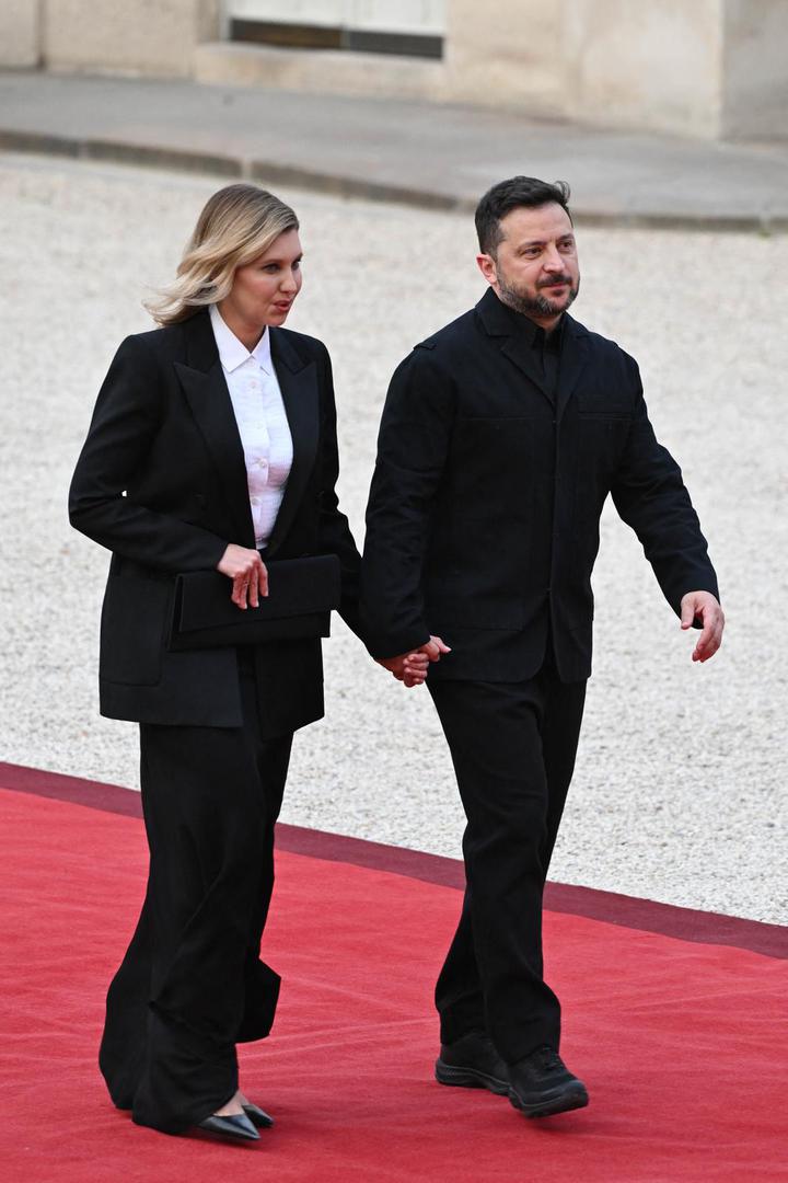 Ukrajinski predsjednik Volodimir Zelenski i njegova supruga Olena Zelenska