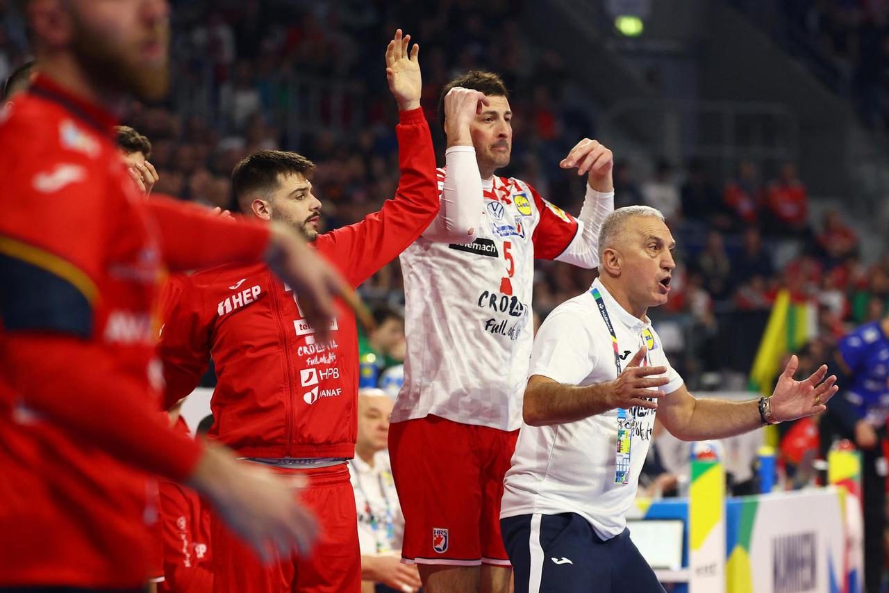 EHF 2024 Men's European Handball Championship - Preliminary Round - Group B - Spain v Croatia