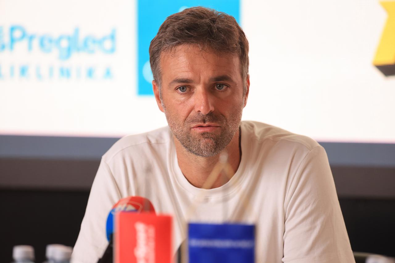 Gonzalo Garcia na konferenicji za medije nakon utakmice s Rudešom 