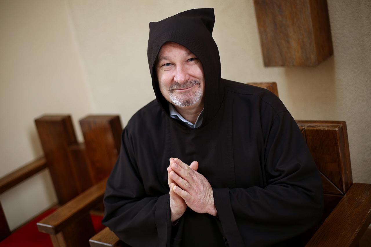 29.01.2015., Zagreb - Fra Ivica Petanjak, franjevac kapucin kojeg je papa Franjo imenovao novim krckim biskupom. Photo:Anto Magzan/PIXSELL