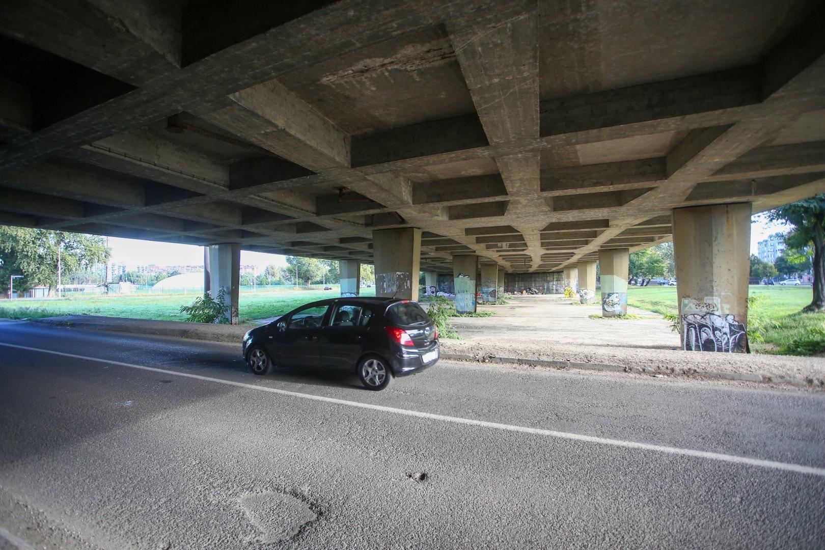 01.10.2021., Zagreb - Stanje Mosta mladosti.Photo: Matija Habljak/PIXSELL