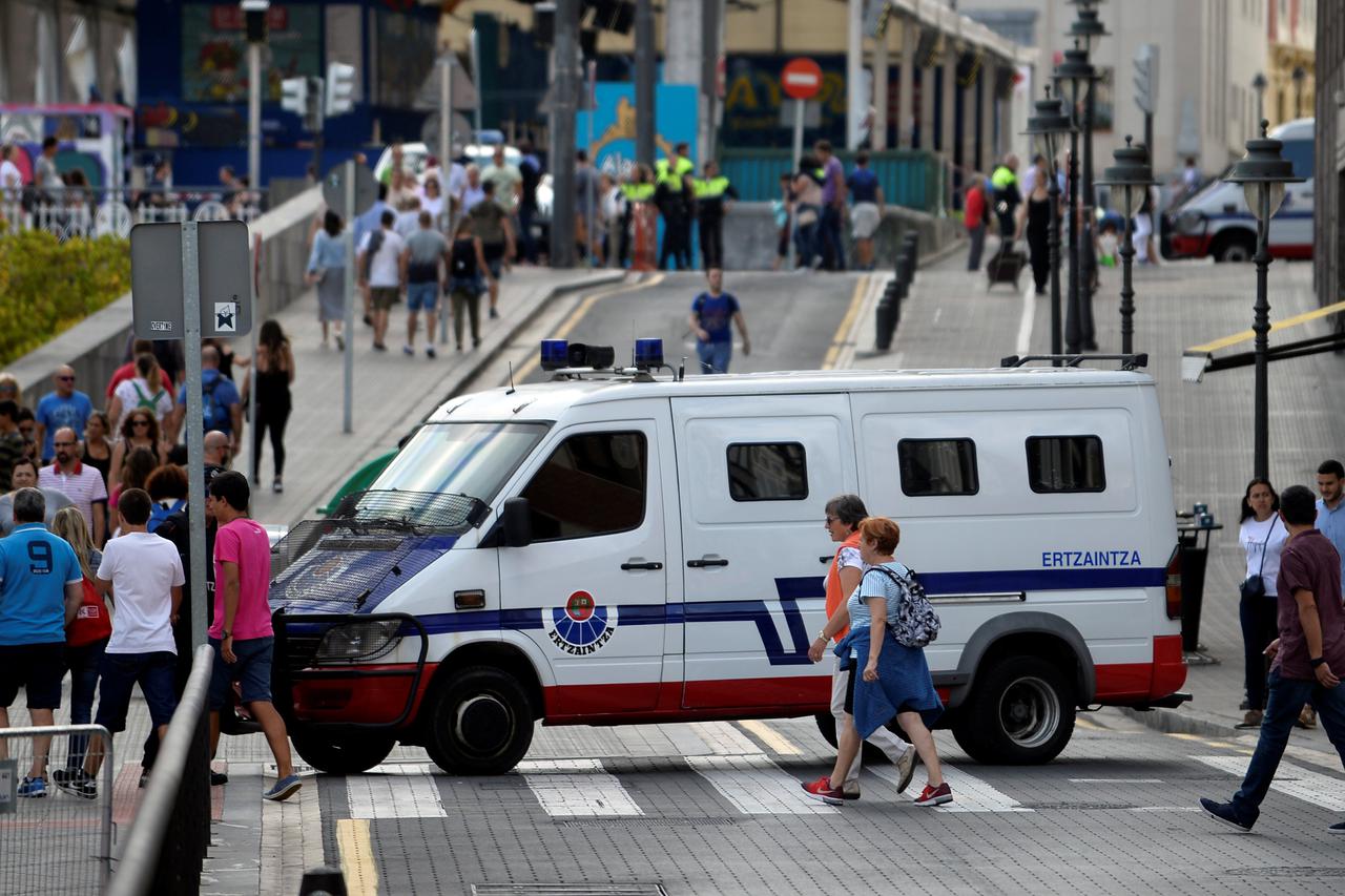 Policija na ulicama Bilbaa