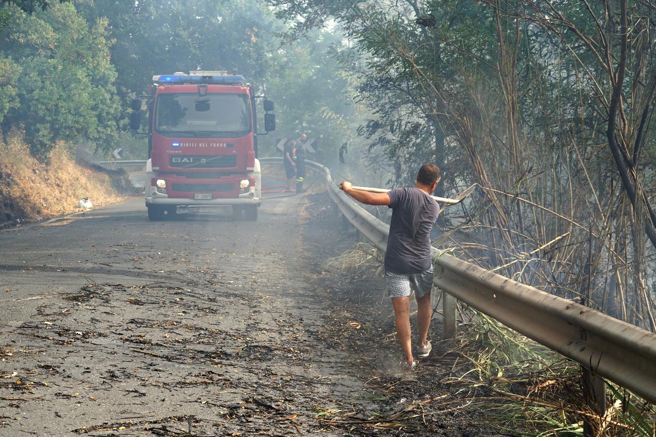 ITA, Waldbrände in Italien