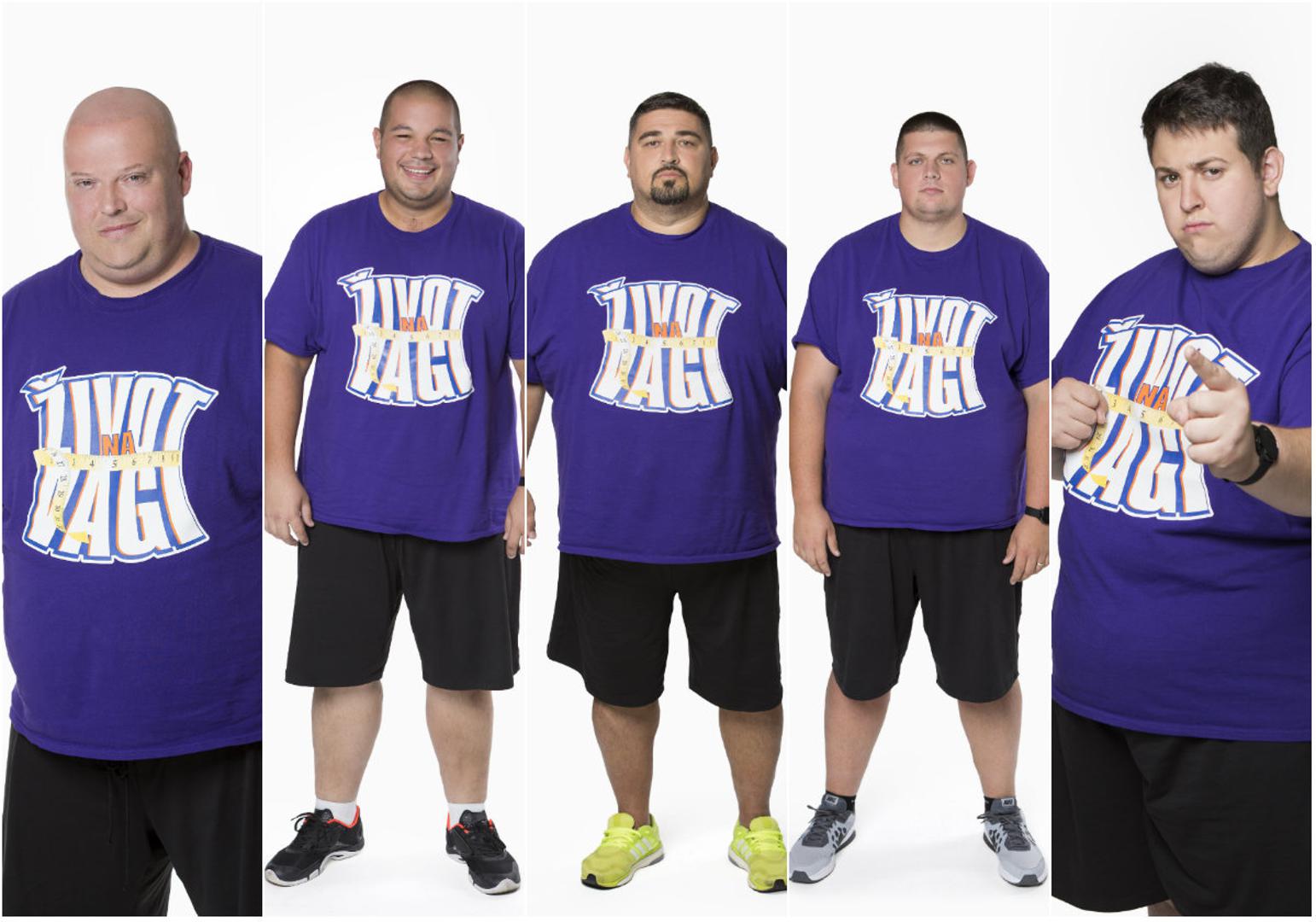 U finalu showa "Život na vagi" petero je kandidata, a to su: Marijo Barišić, Luka Smoljo, Alen Abramović, Domagoj Santo te Mario Mandić. Njihove transformacije će vas šokirati. 