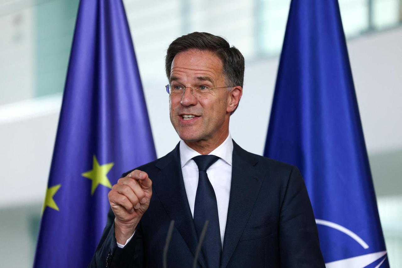 German Chancellor Merz and NATO Secretary General Rutte meet in Berlin