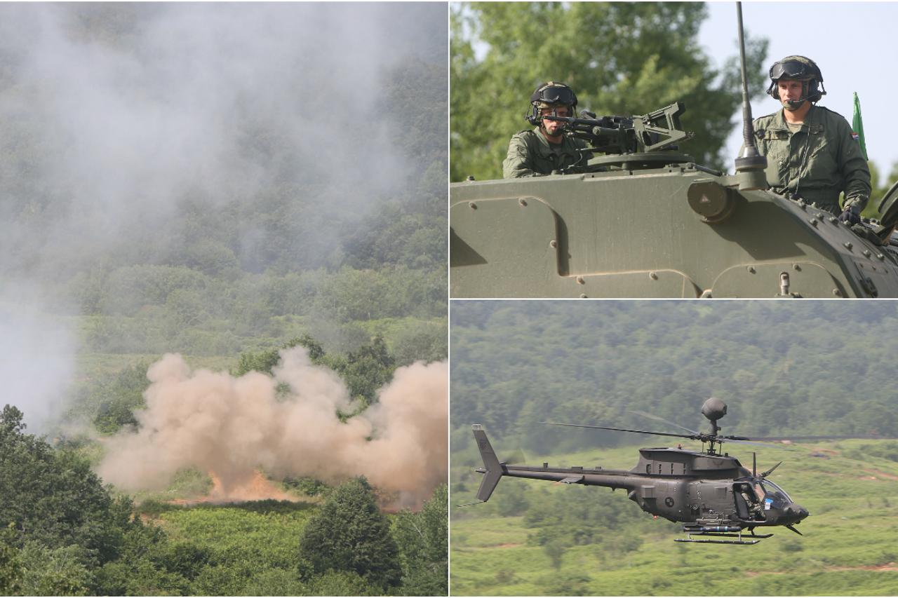 Slunj: Vojna vježba Kuna 18 na vojnom poligonu Eugen Kvaternik