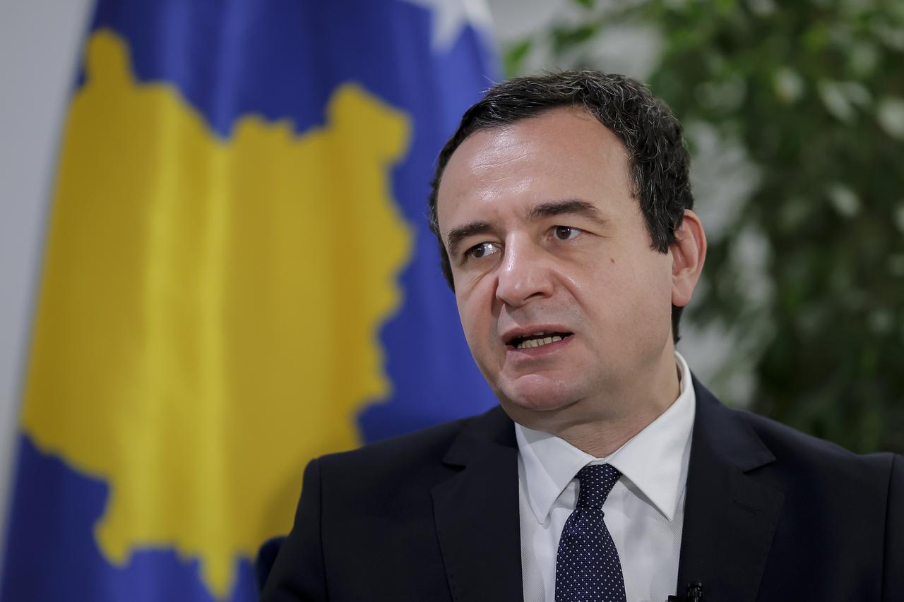 Priština: Kosovski premijer Albin Kurti