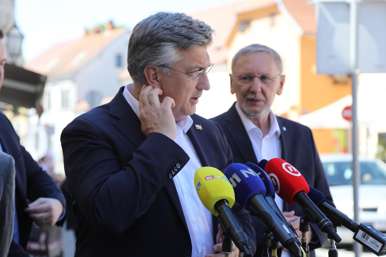 Samobor: Premijer Plenković u društvu građana i kandidata VI. izborne jedinice 