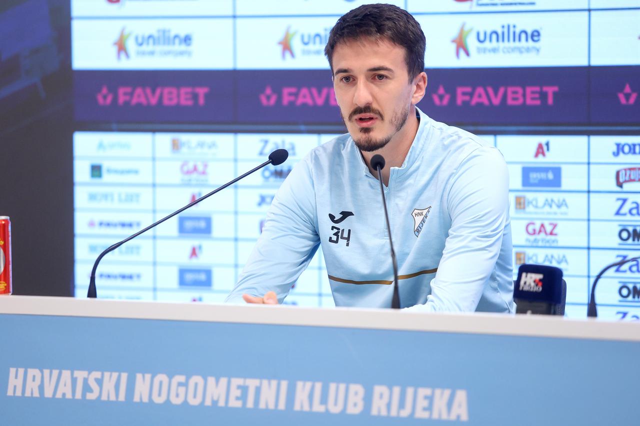 Rijeka: Konferencija za medije HNK Rijeke uoči utakmice s Noah FC