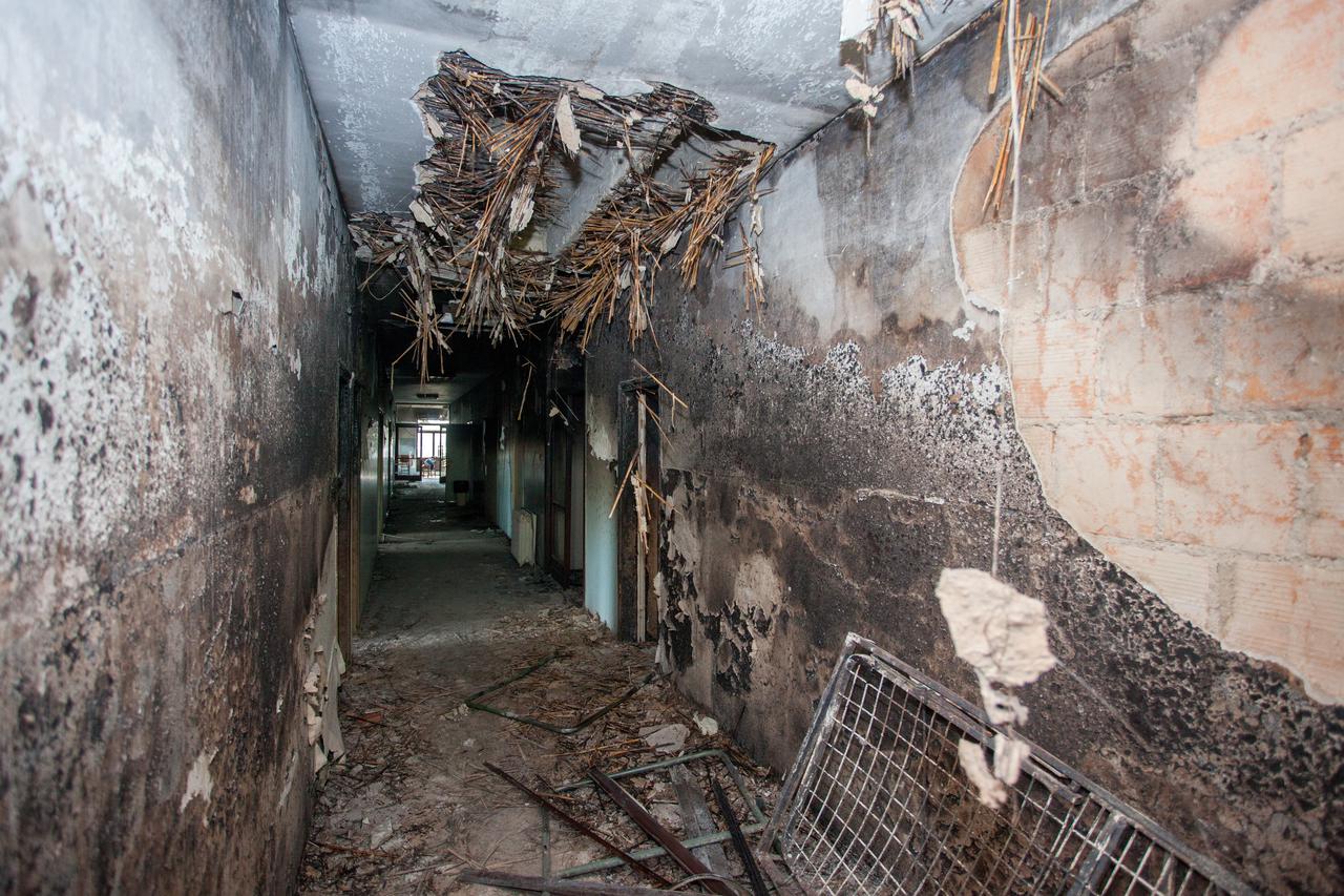 Ovako izgleda Psihijatrijska bolnicaLopača nakon požara