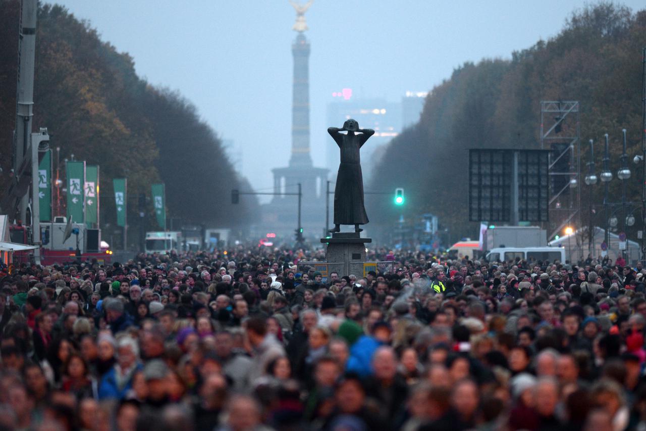 Berlin: Obilježavanje 25. godišnjice pada Berlinskog zida