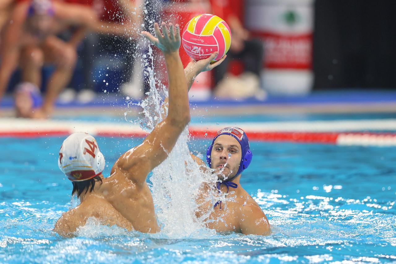 Singapur: Svjetsko prvenstvo u vaterpolu, Hrvatska - Crna Gora