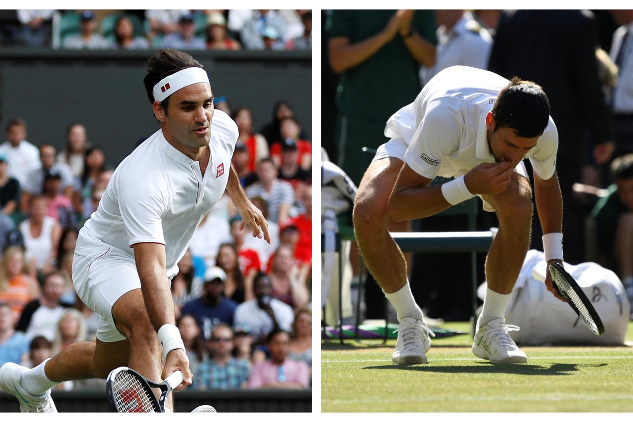 Roger Fedrer i Novak Đoković
